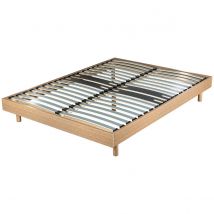 La Redoute Interieurs Rete Decorativa A Doghe + Piedi Marrone Taglie 160 x 200 cm