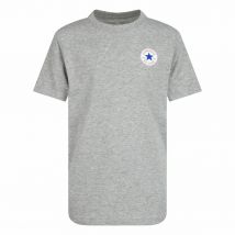 Converse T-shirt A Maniche Corte Grigio Bambino Taglie 8/10 anni - 126/138 cm