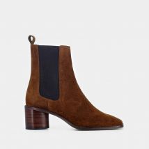 Jonak Stivaletti In Pelle Scamosciata Bergamote Marrone Donna Taglie 41