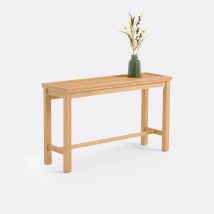La Redoute Interieurs Tavolo Consolle, Pino E Vimini, Gabin Beige Taglie 4 persone