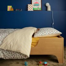 Petit Bateau X La Redoute Interieurs Parure Percalle Di Cotone Bio Altro Taglie 140 x 200 cm