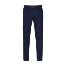Petrol Industries Pantaloni Cargo Blu Uomo Taglie W34 L32 (US) - 48 (IT)