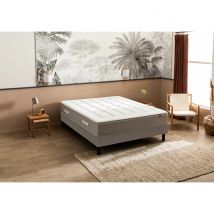 Epeda Completo Materasso A Molle L'inoubliable + Rete Grigio Taglie 120 x 200 cm
