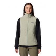 Columbia Giacca In Pile Senza Maniche Benton Springs Verde Donna Taglie XL