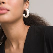 La Redoute Collections Orecchini A Cerchio Con Margherite