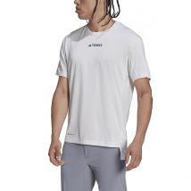 Adidas Performance T-shirt Maniche Corte Hiking Terrex Bianco Uomo Taglie M