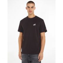 Tommy Jeans T-shirt Girocollo Maniche Corte Nero Uomo Taglie 3XL