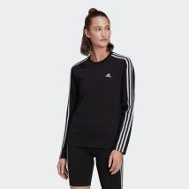 Adidas Sportswear T-shirt Essentials 3-stripes Maniche Lunghe Nero Donna Taglie M