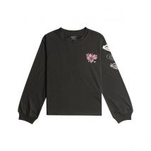 Roxy Felpa Girocollo Nero Bambina Taglie 12 anni - 150 cm