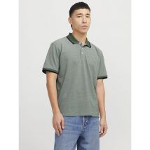 Jack & Jones Polo Maniche Corte Slim Verde Uomo Taglie L
