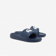 Lacoste Ciabatte Serve Slide Croco 1.0 Blu Uomo Taglie 44 1/2