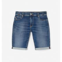 Le Temps Des Cerises Bermuda Jogg In Tela Blu Uomo Taglie W30 (US) - 44 (IT)