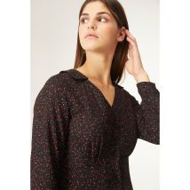 Compania Fantastica Abito Lungo Fantasia Nero Donna Taglie S