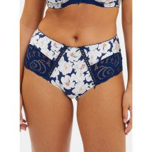 Sans Complexe Shorty In Microfibra Stampata Amélie Print Blu Donna Taglie 42/44 (IT) - 38/40 (FR)