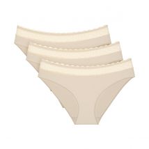 Triumph Confezione Da 3 Slip Sgambati In Modal Feel Of Modal Giallo Donna Taglie XS