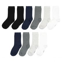 La Redoute Collections Confezione Da 10 Paia Di Calze Nero Bambino Taglie 31/34