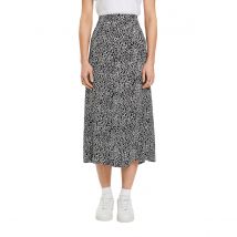Esprit Gonna Lunga Fantasia Nero Donna Taglie 40 (FR) - 44 (IT)
