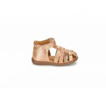 Gbb Sandali In Pelle Jinette Rosa Bambina Taglie 22