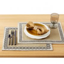 La Redoute Interieurs Confezione Da 2 Tovagliette, Cotone, Ismène