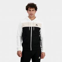 Le Coq Sportif Felpa Con Cappuccio E Cerniera Contemporain Beige Uomo Taglie XXL