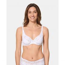 Playtex Reggiseno Flower Elegance Micro Bianco Donna Taglie 4 B