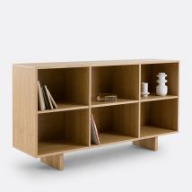 La Redoute Interieurs Libreria Bassa Impiallacciata Rovere, Arty