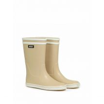Aigle Stivali Per La Pioggia Malouine 2 Beige Donna Taglie 37