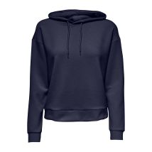 Only Play Felpa Con Cappuccio, Lounge Blu Donna Taglie M