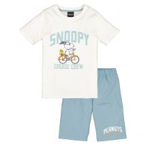 Snoopy Pigiama Corto Snoopy Bianco Bambino Taglie 8 anni - 126 cm