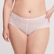 Bestform Culotte Alta, Amélia Bianco Donna Taglie 42 (FR) - 46 (IT)