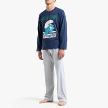 Schtroumpfs Pigiama Blu Uomo Taglie S