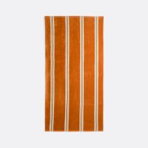 La Redoute Interieurs Telo Da Spiaggia Spugna Velluto, Veniza Marrone Taglie 90 x 175 cm