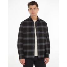 CALVIN KLEIN Sovracamicia In Twill A Quadri