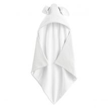 La Redoute Interieurs Mantella Da Bagno Garza Di Cotone 380 G/m2, Kumla Bianco Taglie 100 x 100 cm