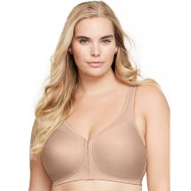 Glamorise Reggiseno Forte Sostegno, Magic Lift Beige Donna Taglie 4 F