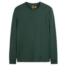 Polo Ralph Lauren T-shirt Maniche Lunghe Pony Player Ricamato Verde Uomo Taglie S