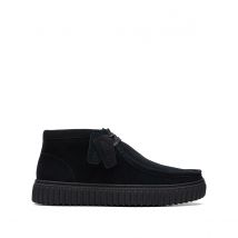 Clarks Calzature In Pelle Scamosciata Torhill Nero Uomo Taglie 41