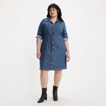 Levi’s Plus Abito Camicia In Denim Blu Donna Taglie 44/46 (FR) - 48/50 (IT)