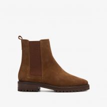 Rivecour Stivaletti In Pelle Scamosciata N°501 Marrone Donna Taglie 39