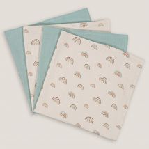 La Redoute Collections Confezione Da 4 Fasce In Garza Di Cotone
