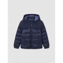 Pepe Jeans Piumino Con Cappuccio Blu Bambino Taglie 8 anni - 126 cm