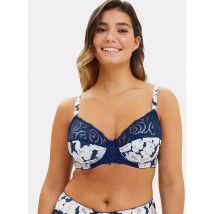 Sans Complexe Reggiseno Amélie Print Blu Donna Taglie 6 D
