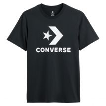 Converse T-shirt Maniche Corte Maxi Star Chevron Nero Uomo Taglie 3XS