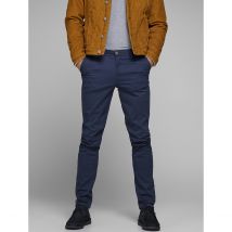Jack & Jones Pantaloni Chino Slim Marco Blu Uomo Taglie W28 L32 (US) - 42 (IT)