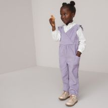 La Redoute Collections Salopette Larga In Velluto A Coste Rosa Taglie 24 mesi - 86 cm