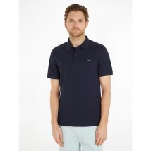 Calvin Klein Polo Slim Piqué Blu Uomo Taglie L