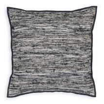Alexandra Golovanoff X La Redoute Interieurs Federa Per Cuscino In Cotone, Lino E Seta, Bourdonnais Grigio Taglie 40 x 40 cm