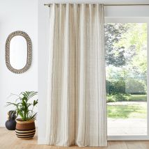 La Redoute Interieurs Tenda Cotone/lino Patte Nascoste, Melise Beige Taglie 250 x 140 cm