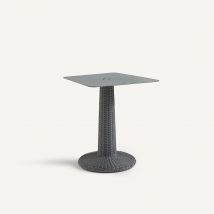 Otto Studio For Am.pm Gamba Da Tavolo In Vimini Sintetico, Break Grigio Taglie 6 persone