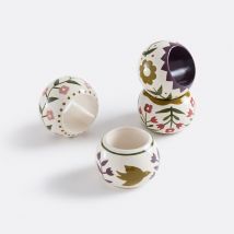 La Redoute Interieurs Set Di 4 Portatovaglioli In Legno Di Mango, Anselme